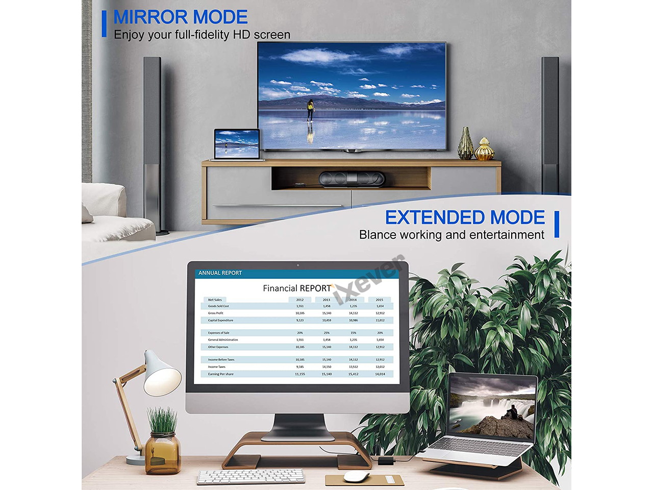 Display Port to VGA (2Pack), Gold Plated DisplayPort to VGA Converter Adapter (Male to Female) for Computer, Desktop, Laptop, PC, Monitor, Projector, HDTV, HP, Lenovo, Dell, ASUS and More