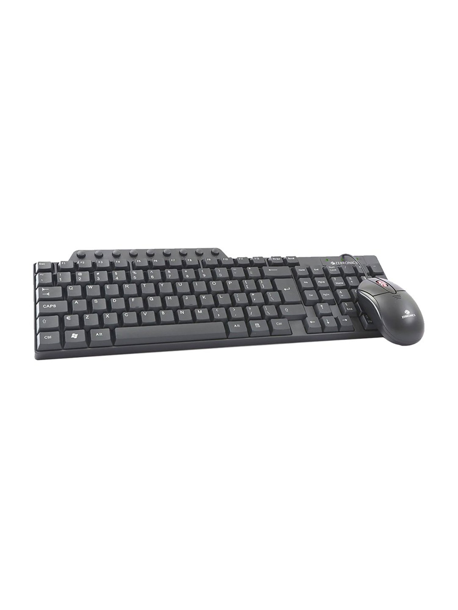 Zebronics Zeb-Judwaa 555 Wired Keyboard & Mouse Combo (Black)
