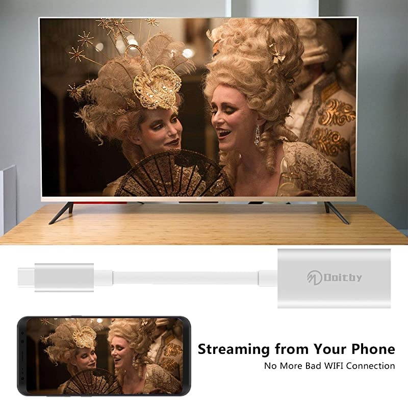 USB C to HDMI Adapter Type C to HDMI Adapter Compatible with MacBook ProiMacMac MiniMacBook AiriPad ProDELL XPSSurface Book 2Samsung S9S8S10 and More Thunderbolt 3 CompatibleSilver