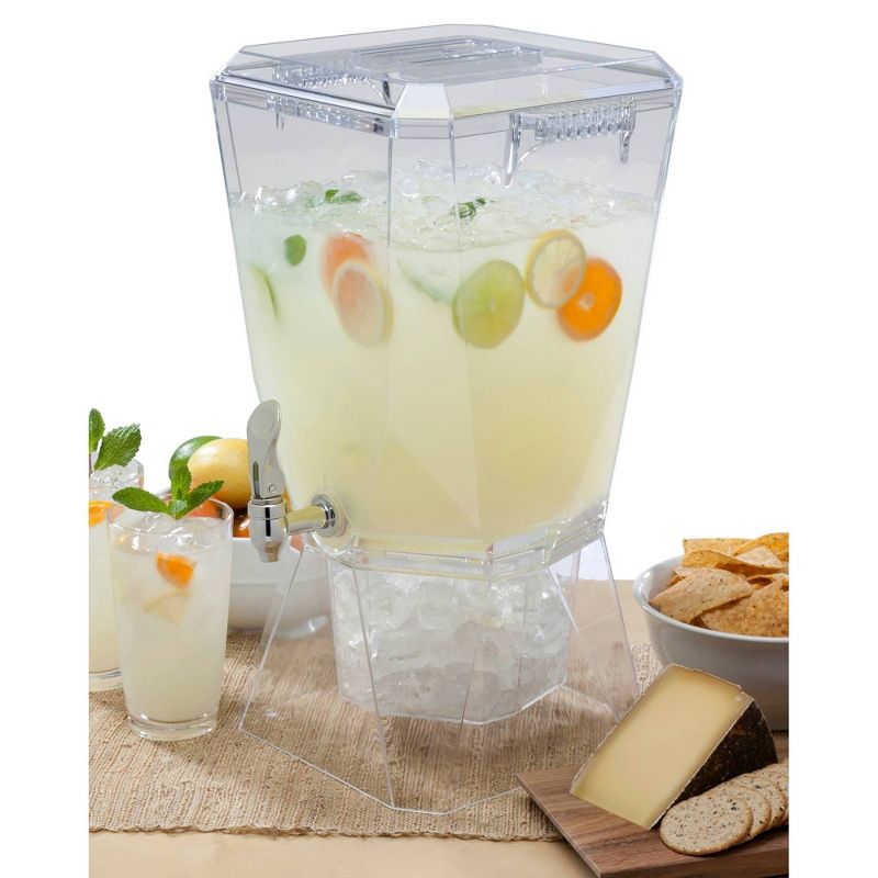 CreativeWare 3.5gal Acrylic Beverage Dispenser - Clear