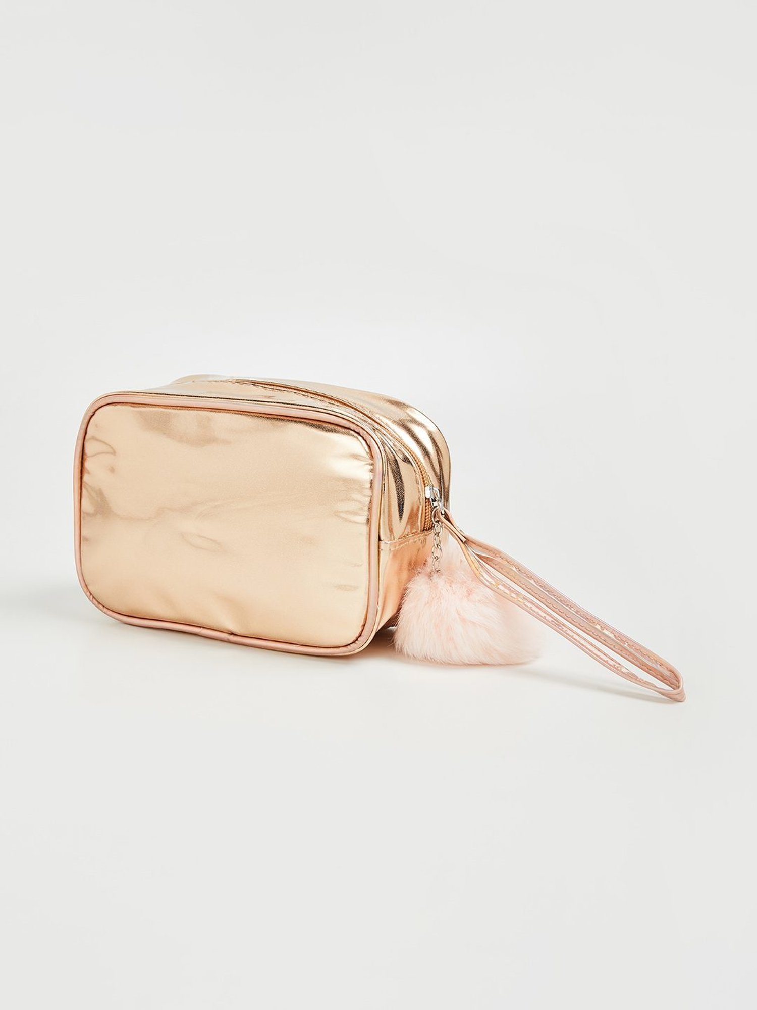 Ginger by Lifestyle Peach Shimmer Pouch