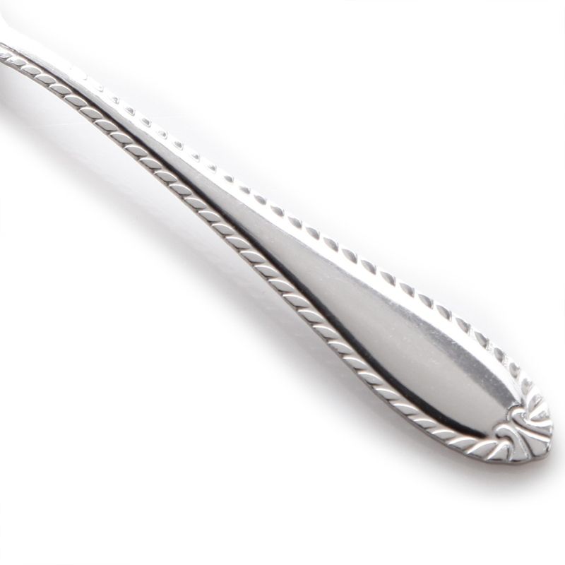 41pc Stainless Steel Zehira Frost Silverware Set - Cambridge Silversmiths