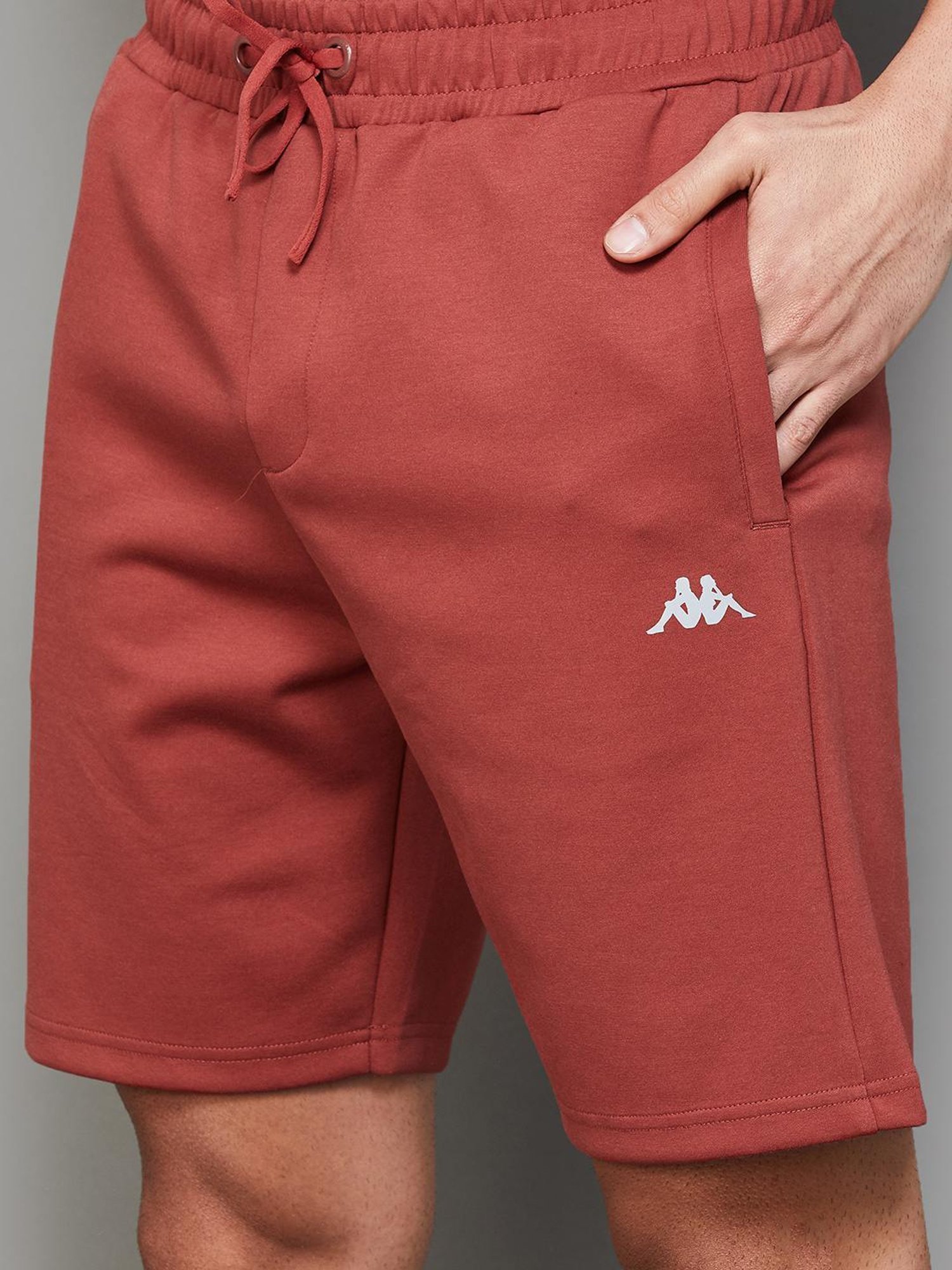 Adidas White Regular Fit Striped Sports Shorts