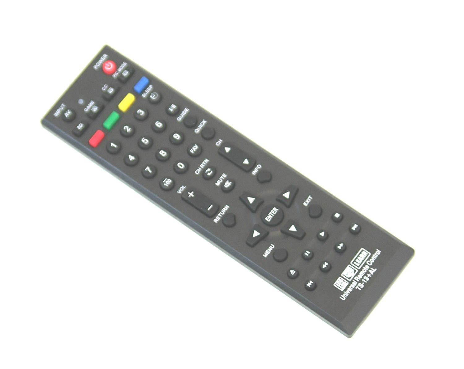 New Toshiba Universal Remote Control for All Toshiba BRAND TV, Smart TV - 1 Year Warranty(TS-13+AL)