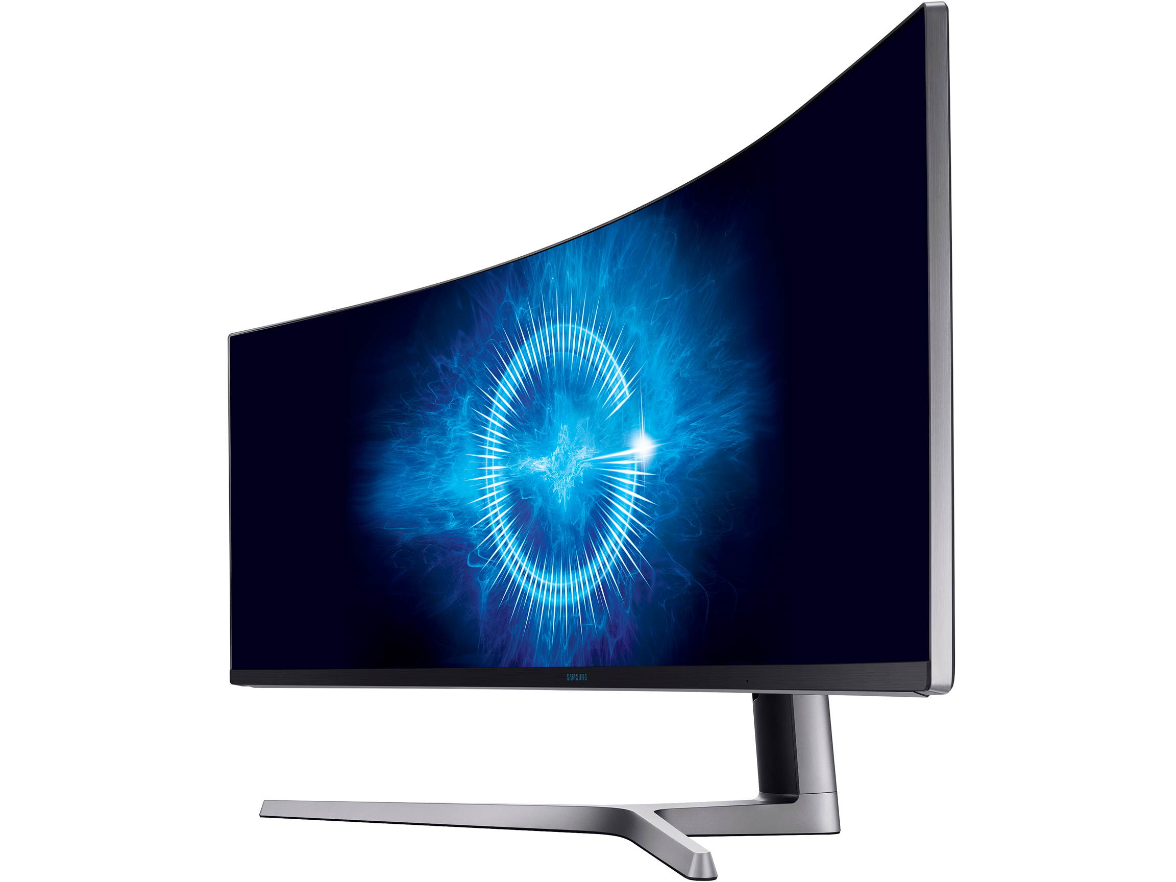Samsung CHG90 Series C49HG90 49" 3840 x 1080 1ms 144Hz 2x HDMI DisplayPort Mini-DisplayPort HDR AMD FreeSync USB Hub QLED Curved Gaming Monitor