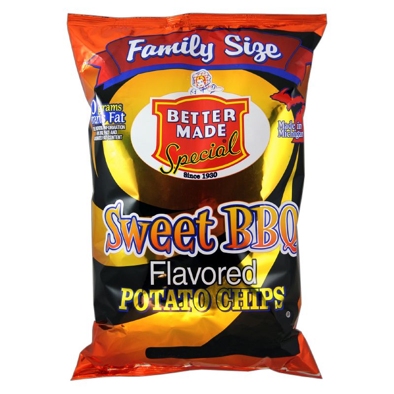 Better Made Special Sweet BBQ Flavored Potato Chips - 10oz