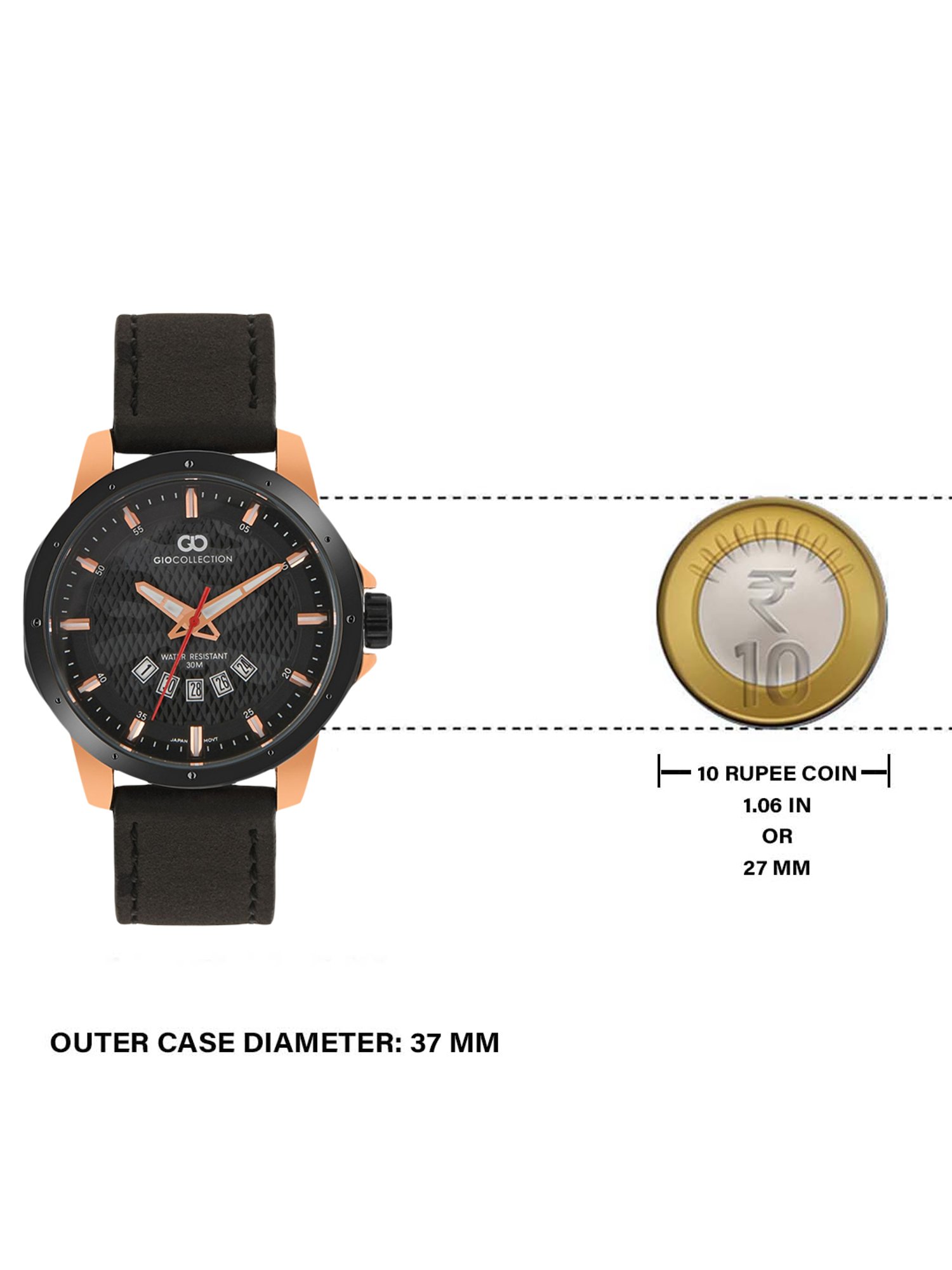 Gio Collection G3032-11 Analog Watch for Men