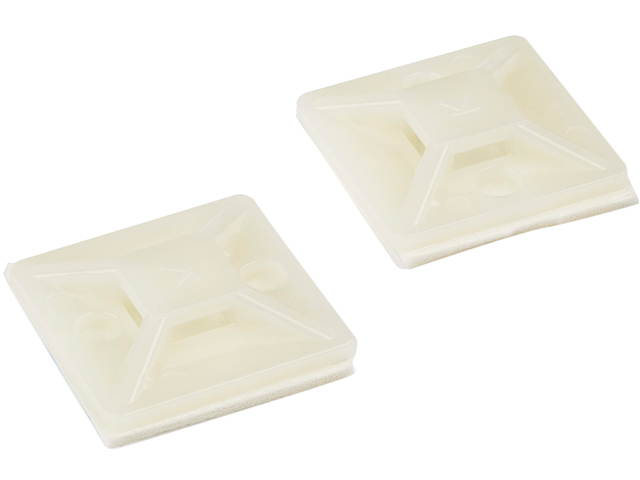 StarTech Cable Tie Mounts with Adhesive Tape 0.18" 4.6mm Wide Ties CBMCTM2 100pk