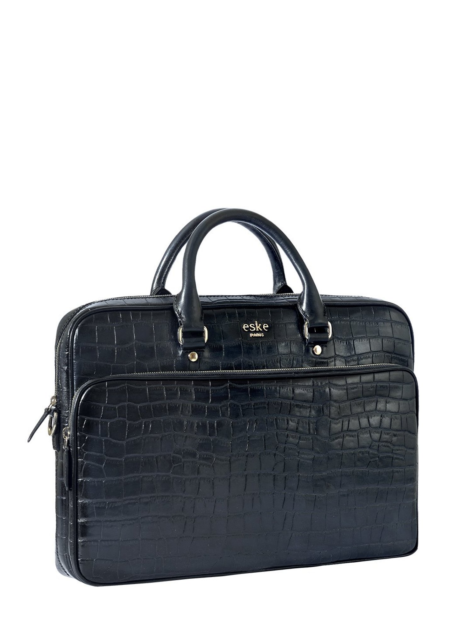 Eske Navy Blue Animal Effect Large Messenger Bag