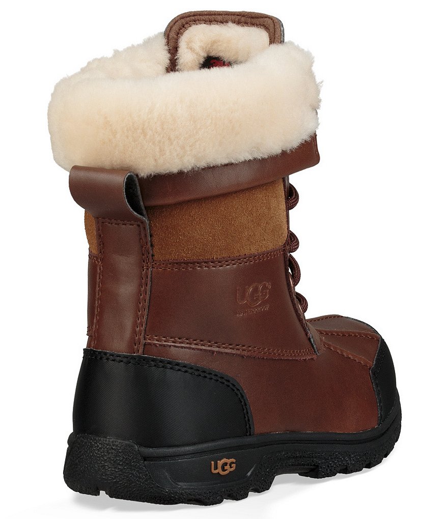 UGG&reg; Kids' Butte II Waterproof and Leather Winter Boots (Youth)