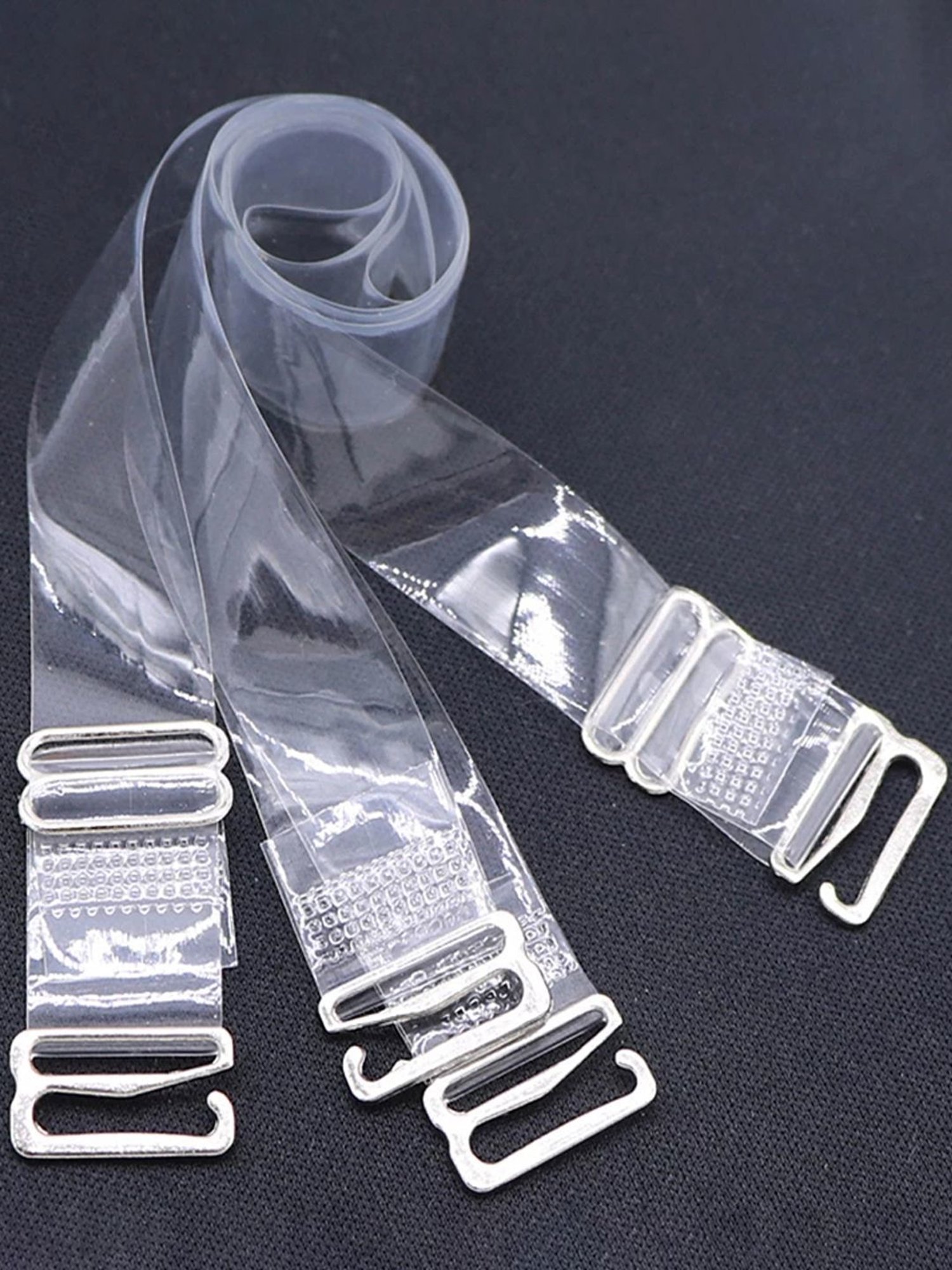 FIMS: Fashion is my Style Transparent Bra Straps - Pack Of 2