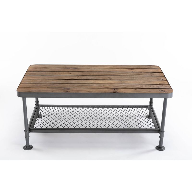 Newport Coffee Table Gray/Natural - Boraam