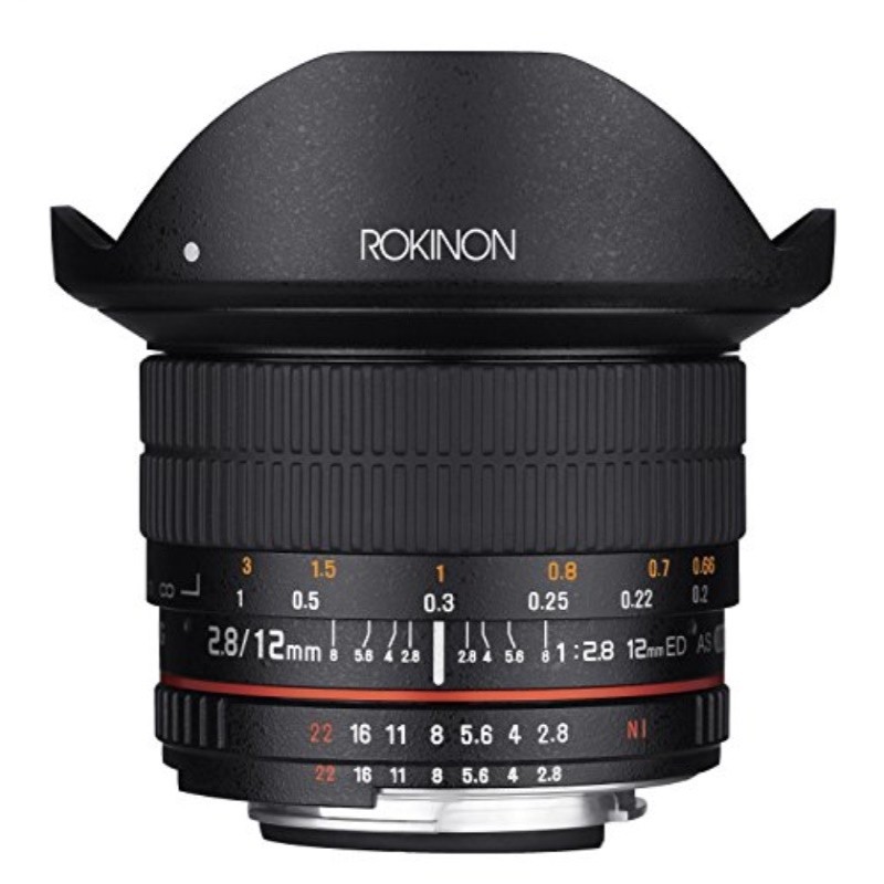 Rokinon 12mm f/2.8 Full Frame Fisheye Lens (for Canon EOS Cameras)
