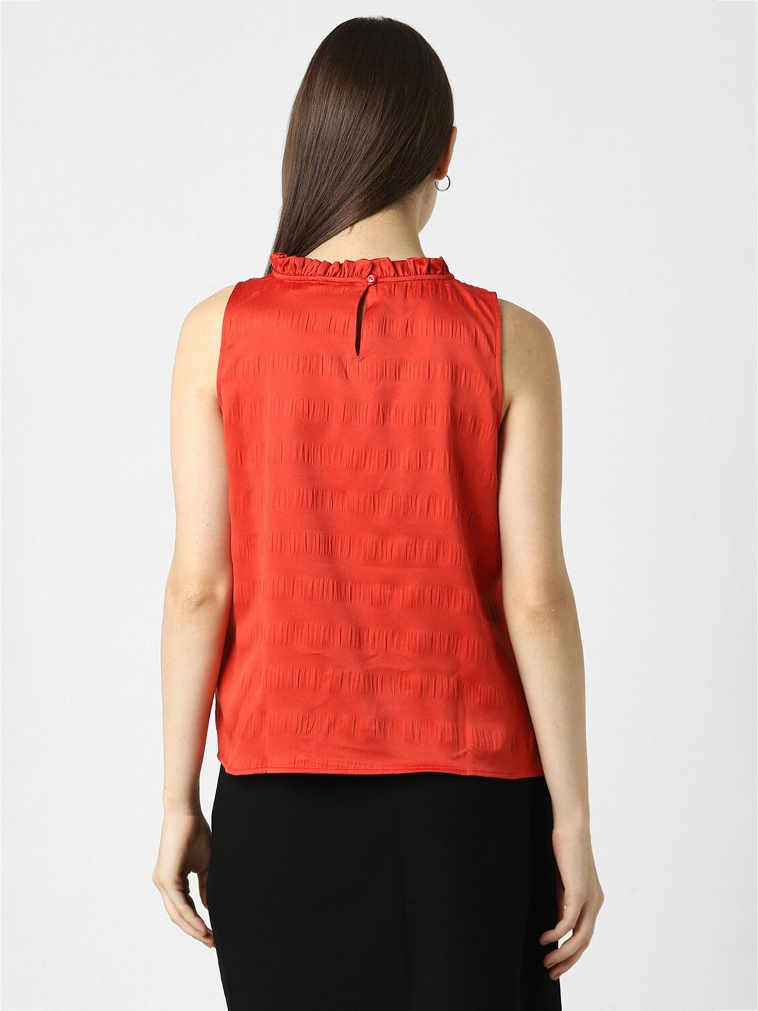 Van Heusen Red Regular Fit Top