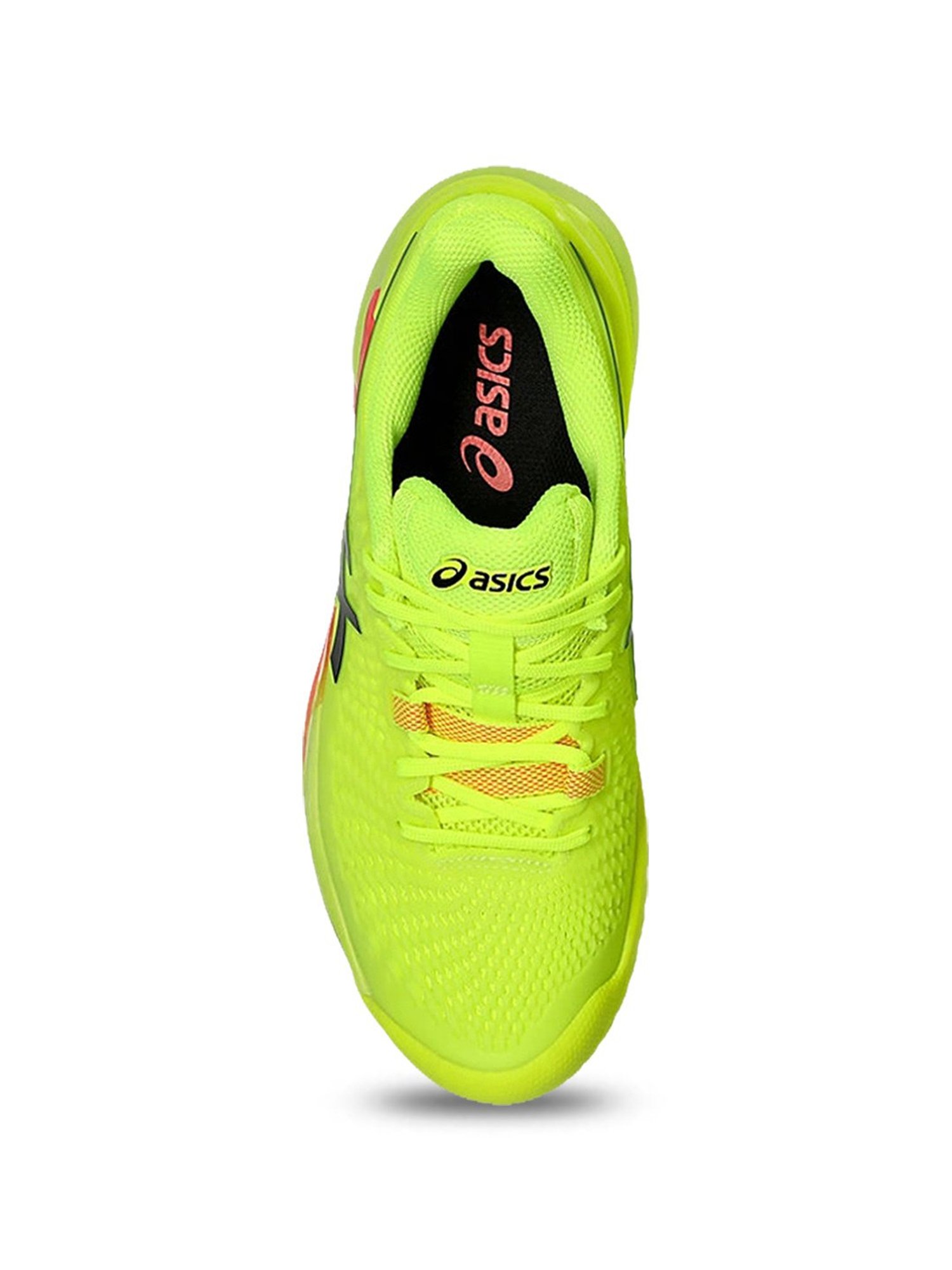 Asics Women's GEL-RESOLUTION 9 PARIS Lime Tennis Shoes