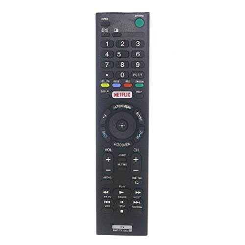 aurabeam rmt-tx100u tv remote control for led smart sony televisions rmttx100u