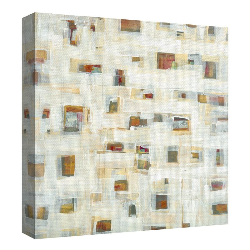 35"x35" Library By Maeve Harris Art On Canvas - Fine Art Canvas