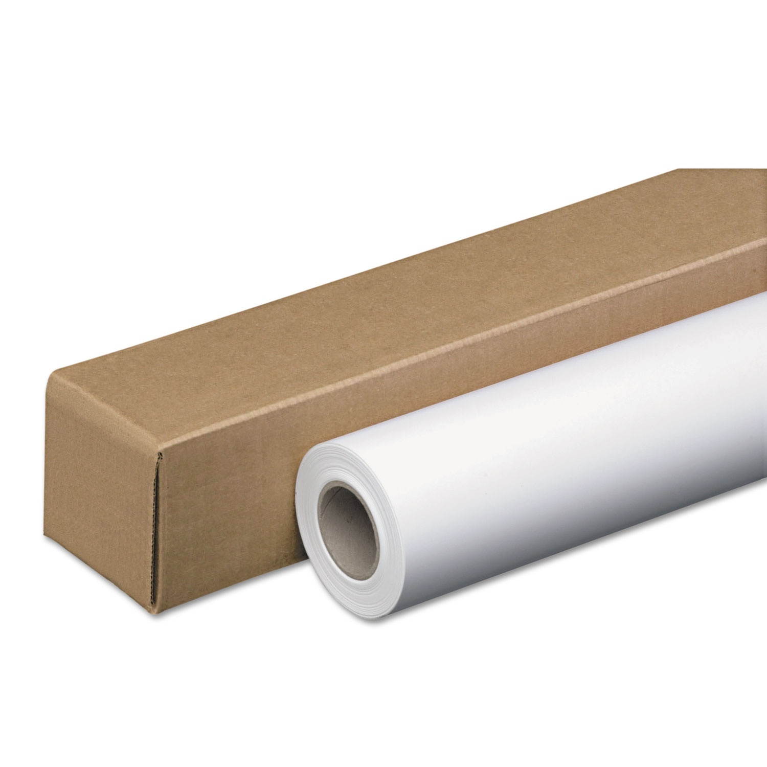Wide-Format Inket Paper Roll, 24 lbs., 2" Core, 42" x 150 ft, White. A