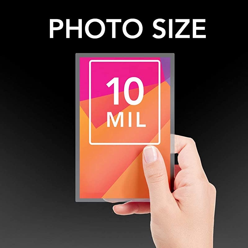 Laminating Sheets Thermal Laminating Pouches 4 x 6 Photo Size 5 Mil HeatSeal LongLife 10 Pack 3747322