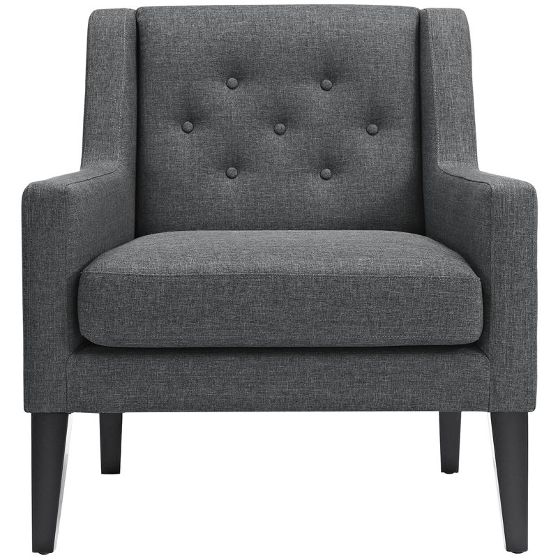 Earnest Upholstered Fabric Armchair Gray - Modway