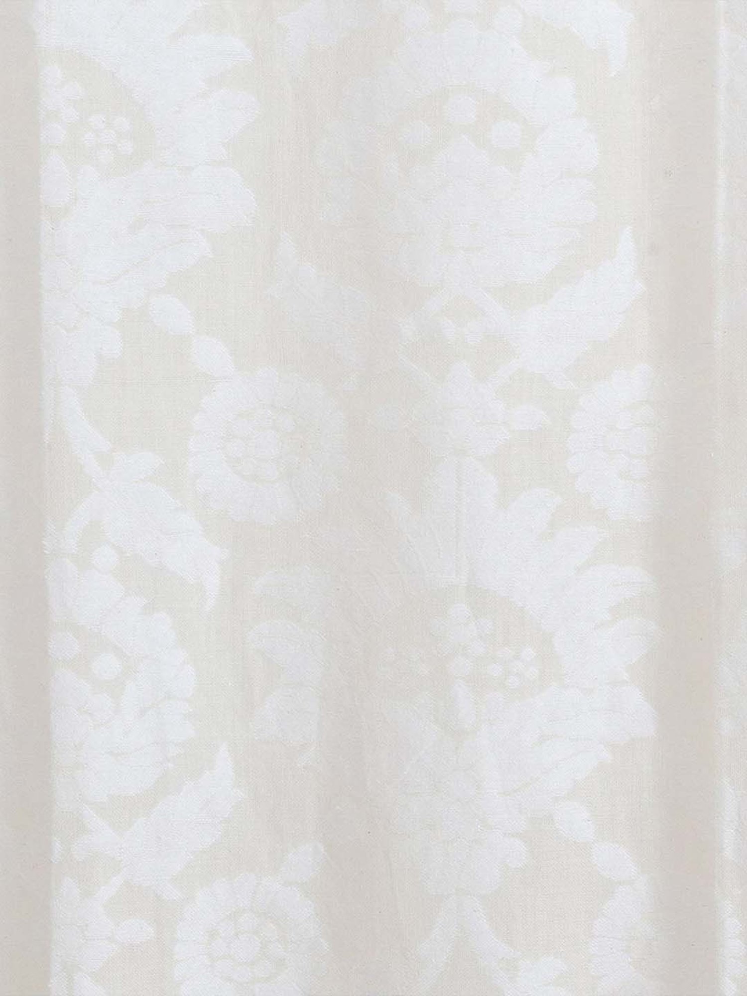 Fabindia Home Gulmarg White Cotton Curtain