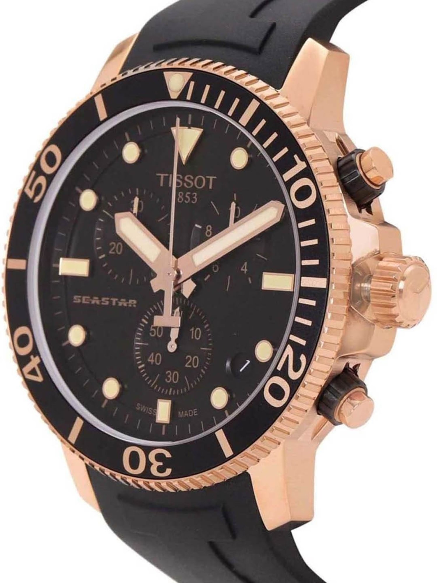 TISSOT T1204173705100 SEASTAR 1000 Chronograph Watch for Men