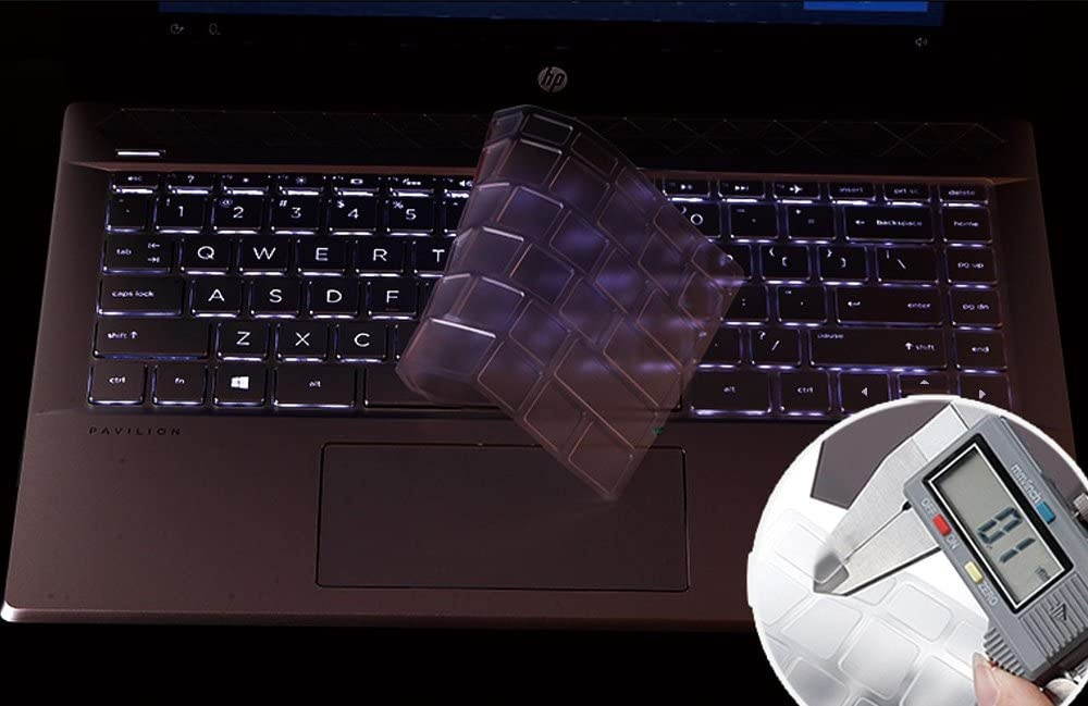 for HP Pavilion x360 14 Keyboard Cover Soft-Touch Clear Protective Skin for HP Pavilion x360 14M-BA 14M-BW Series/2020-2018 HP Pavilion 14" Notebook/HP 14-BF050WM 14 Inch Laptop Keyboard Cover Skin