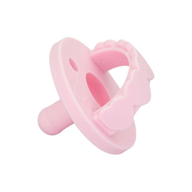 Ulubulu Heart Bulu Soother 0+ Months - Pink