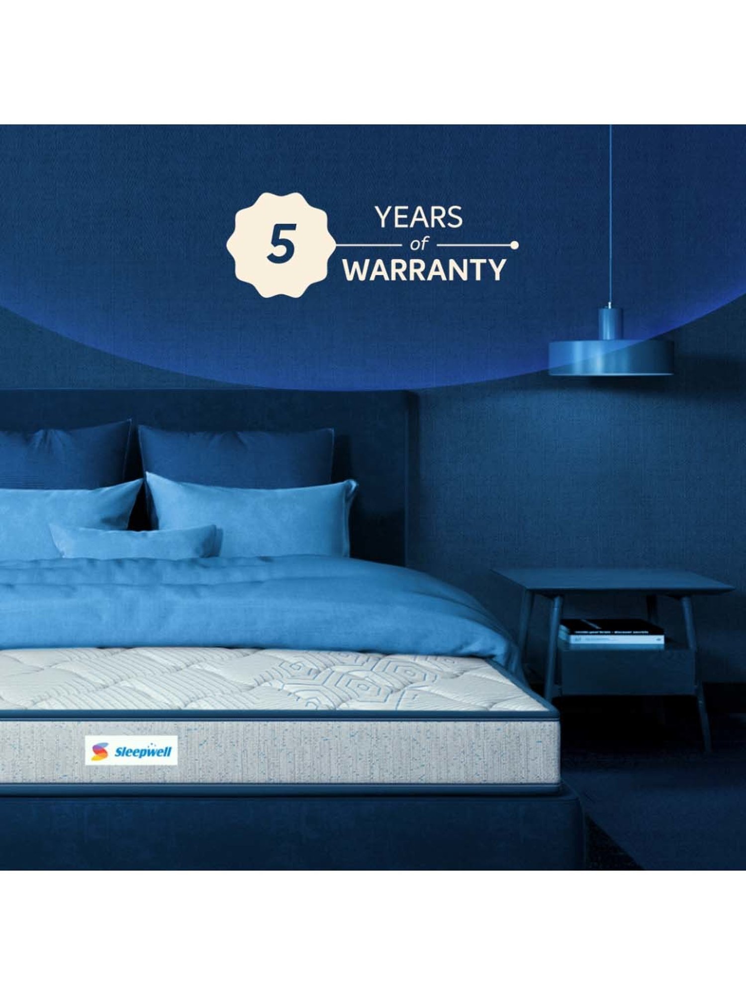 Sleepwell Nexa Aqua Classic Resitec Foam Single Bed Mattress