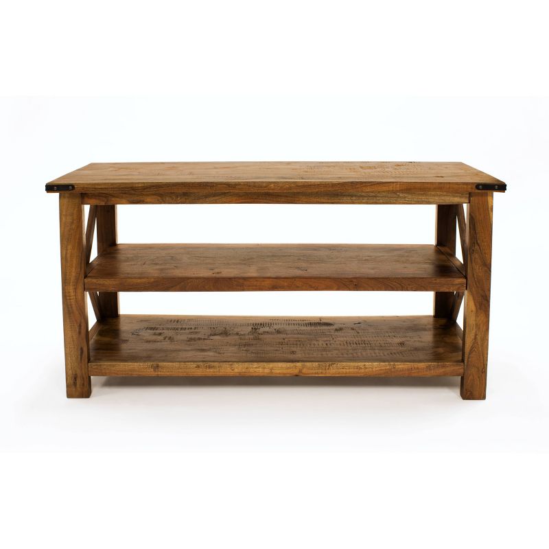 Demilune Hall Stand - Chocolate Cherry - Leick Home