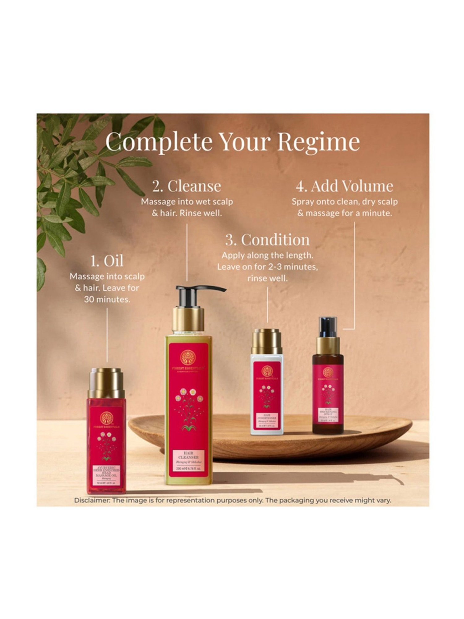 Forest Essentials Bhringraj & Shikakai Ayurvedic Anti Dandruff Hair Cleanser Shampoo - 50 ml