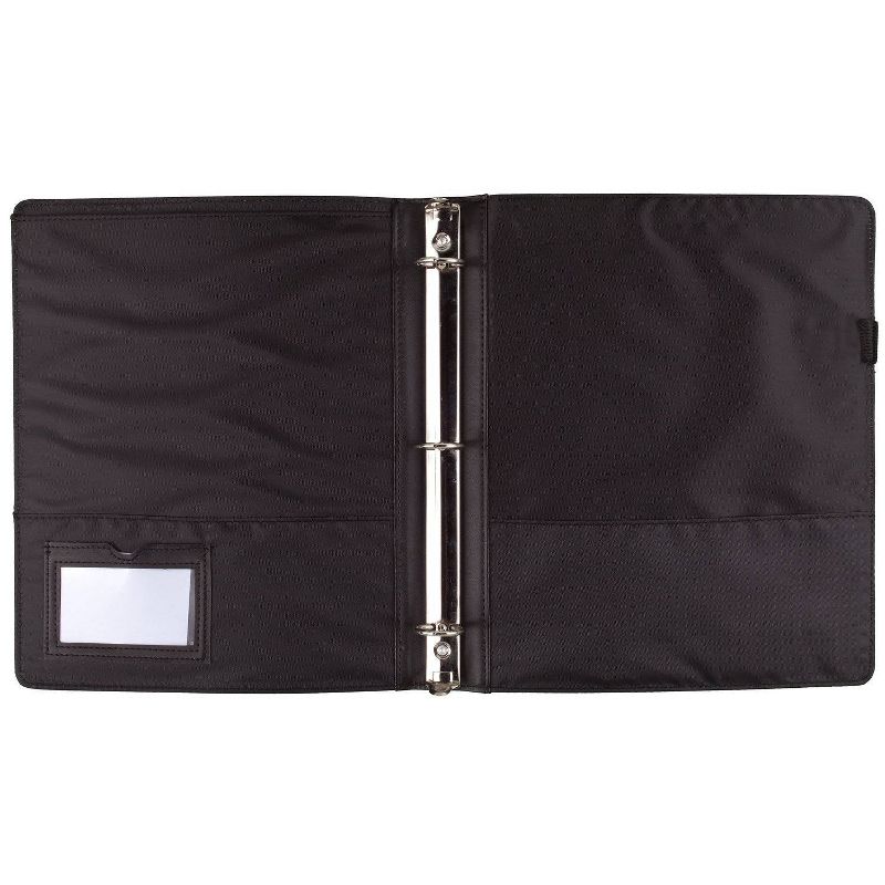 Cambridge 1" Professional Clear View 3 Ring Binder Black