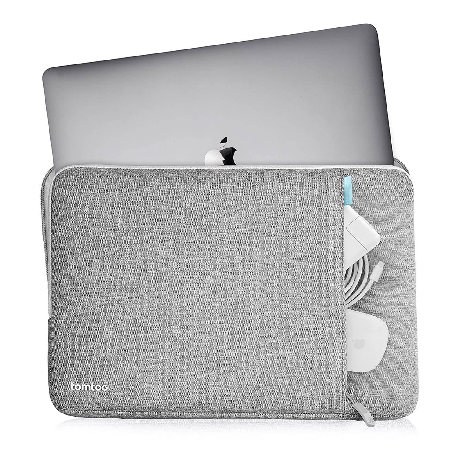 tomtoc 360 Protective Laptop Sleeve for 16-inch New MacBook Pro 2019, 15-inch Old MacBook Pro Retina 2012-2015, Surface Book 2 15 Inch, Ultrabook Notebook Bag Case with Accessory Pocket