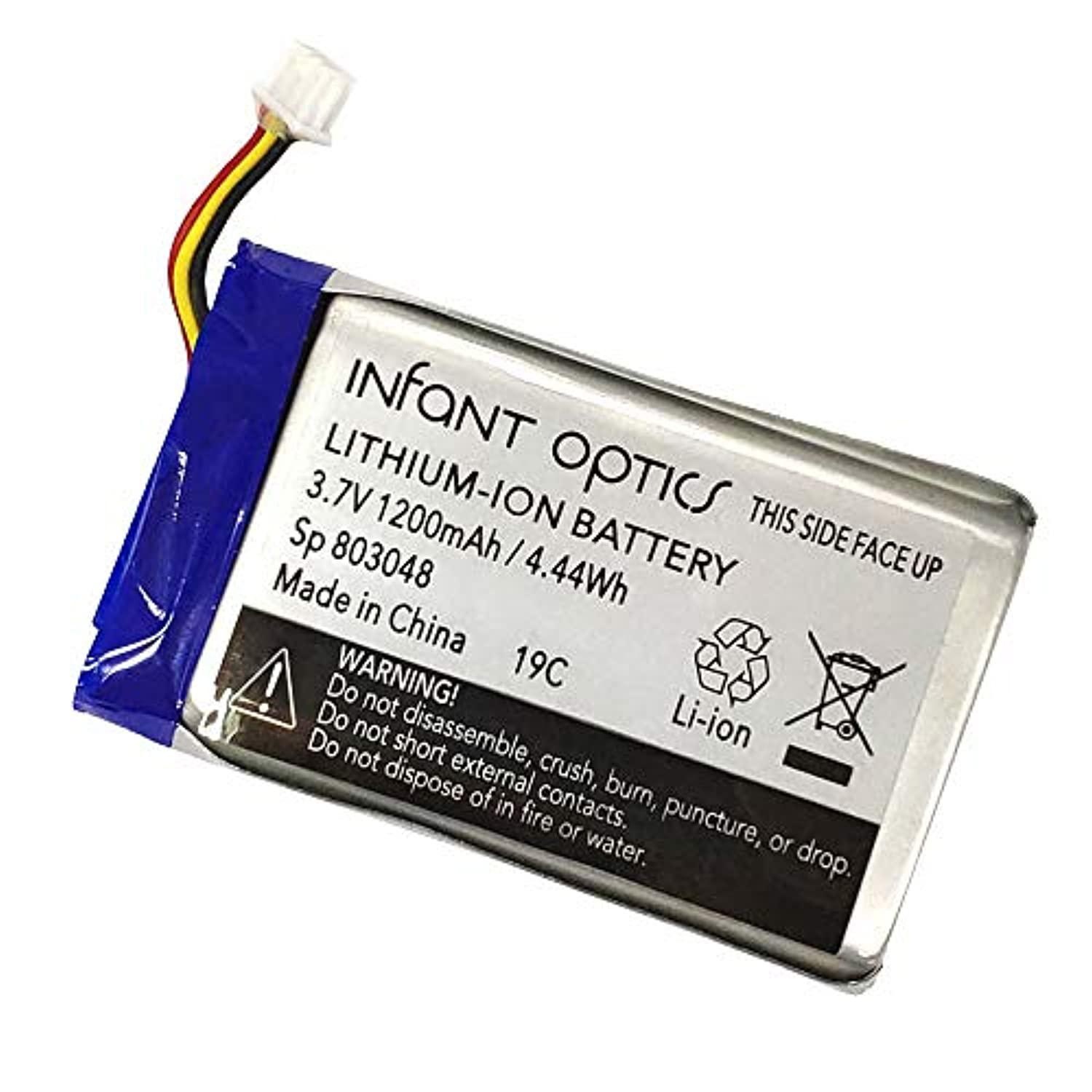 infant optics dxr8 rechargeable battery infant optics official accessory will not void warranty