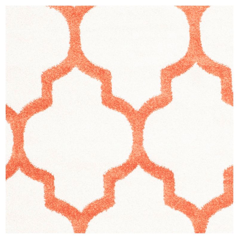 8'X10' Rectangle Outdoor Patio Rug  Beige/Orange - Safavieh