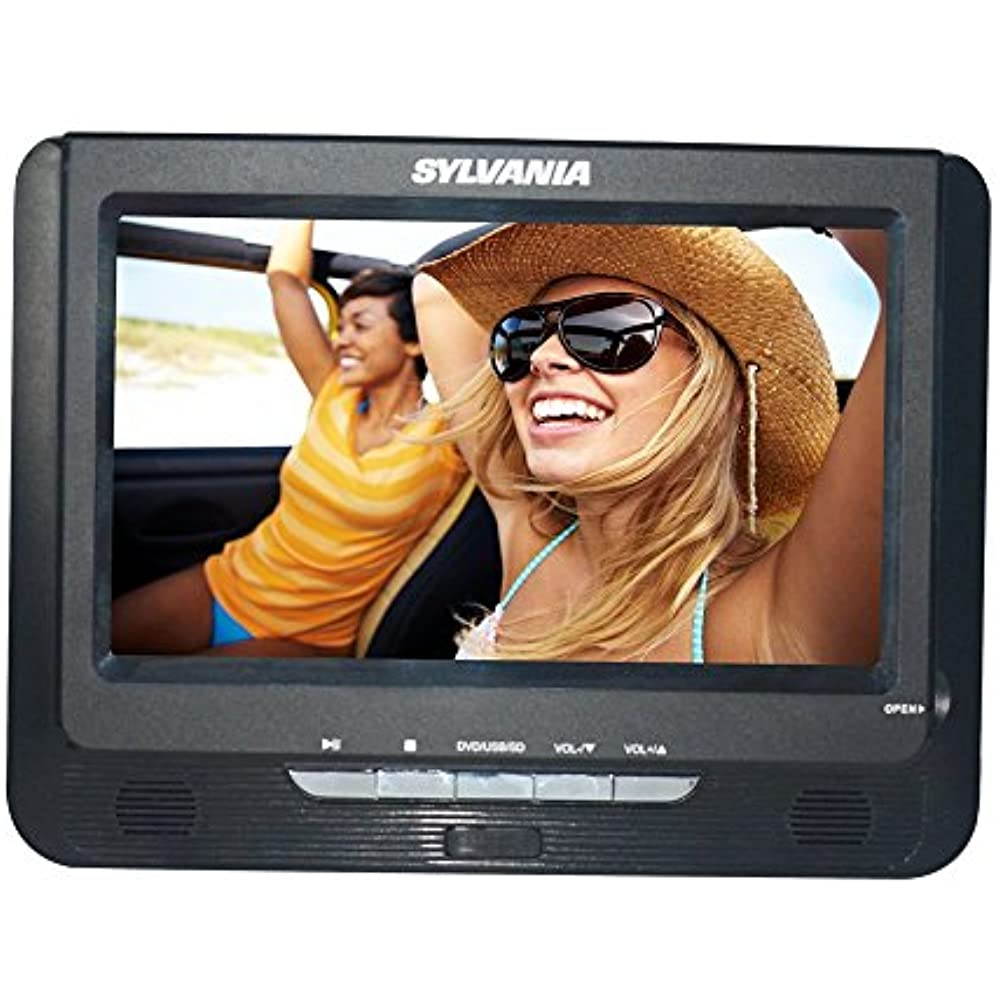SYLVANIA(R) SDVD9957 9" Dual-Screen Portable DVD Player