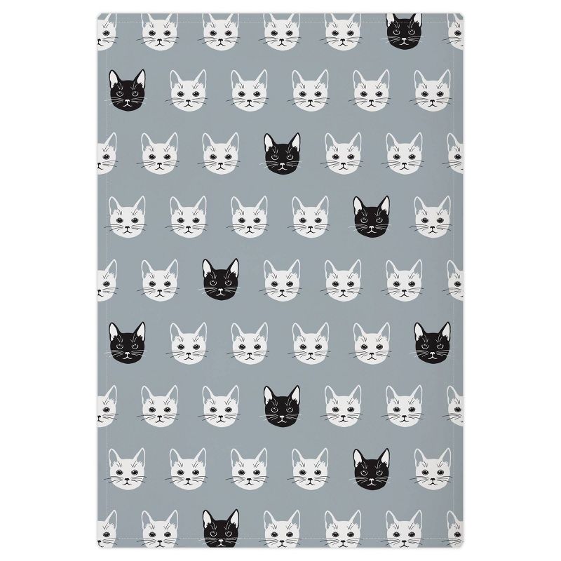 2pk Nine Lives Designer Print Kitchen Towel - MU Kitchen