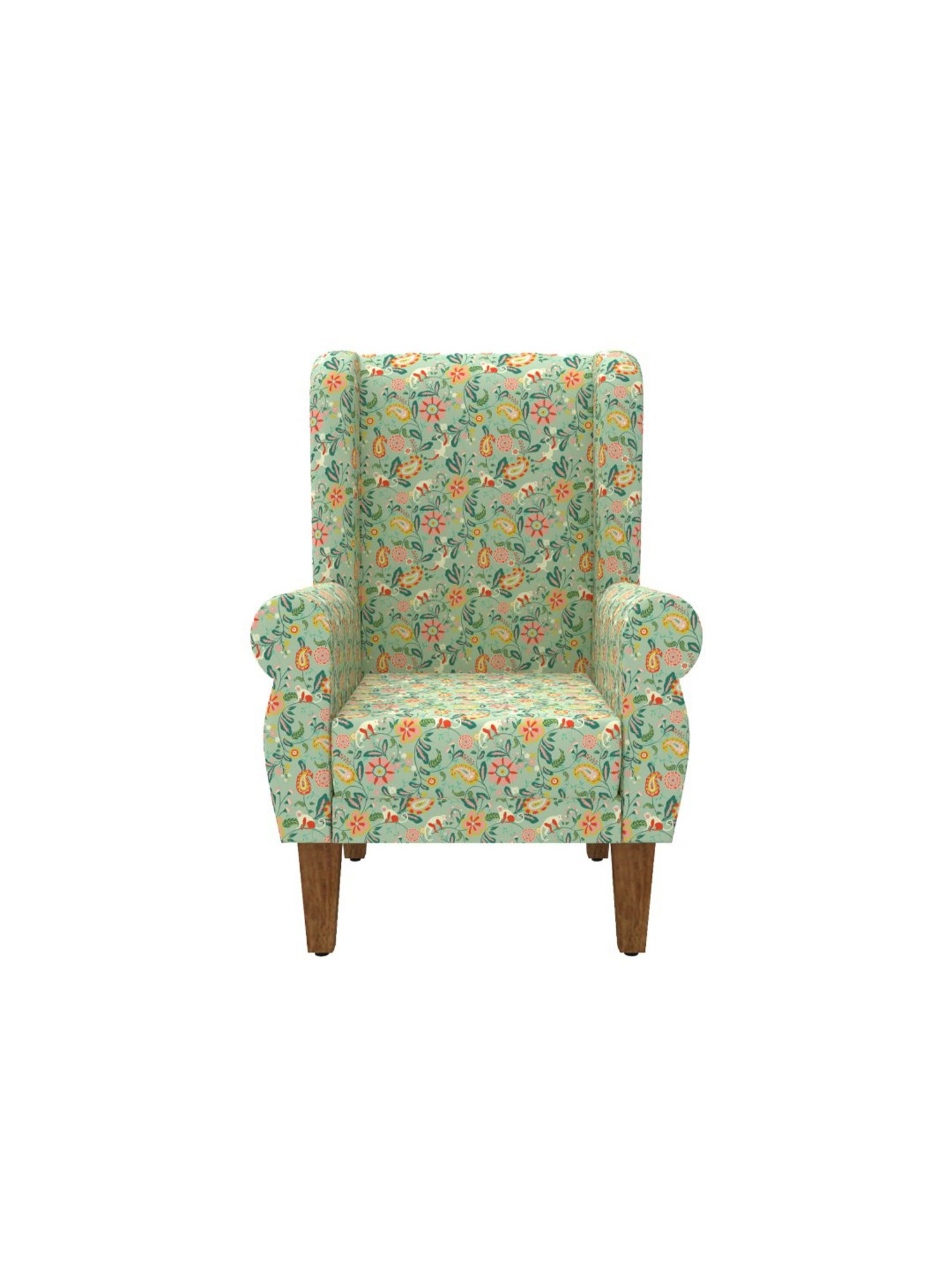 Durian Melania Cigar Brown Fabric Rocker Chairs