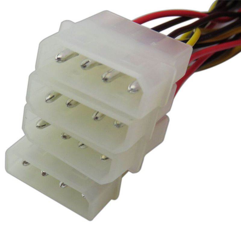 Weastlinks SAS SATA CABLE Mini SAS 4x Mini SAS26P SFF-8088 to 4 SFF-8482 SAS29P SAS Power Cabe