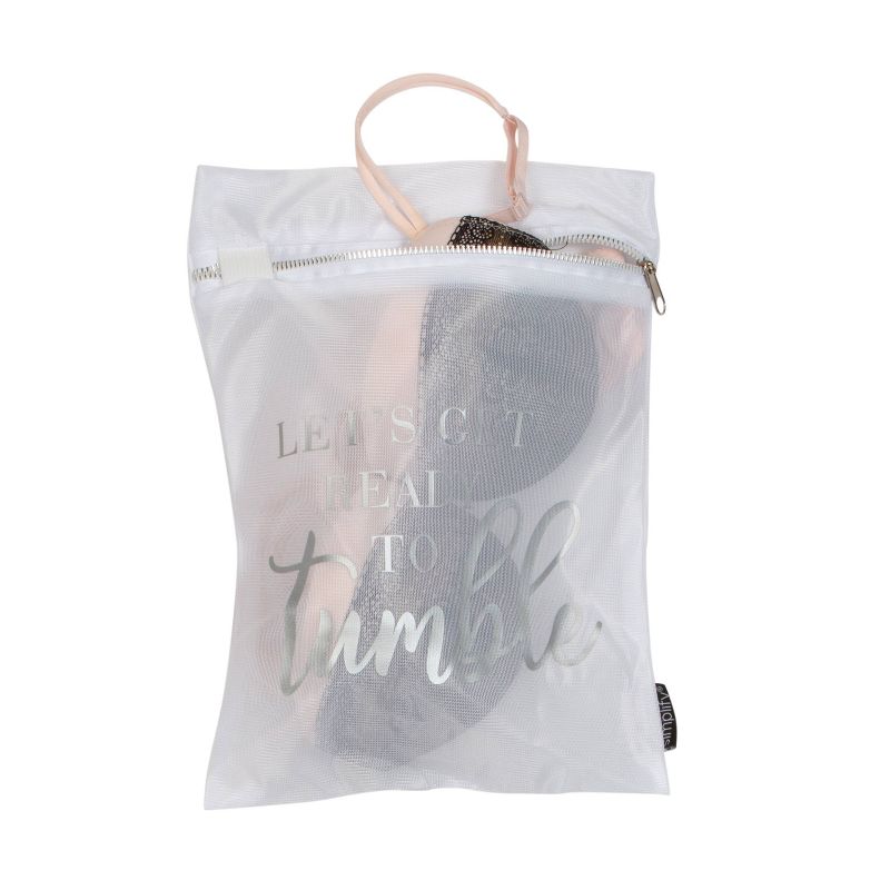 dbest products Laundry Bag Clothes Hamper Basket Wagon Cart Trolley Dolly with Handle, Wheels, and Removable Liner, Grey