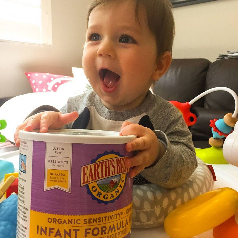 Earth's Best Organic Sensitivity Infant Formula with Iron Powder - 32oz