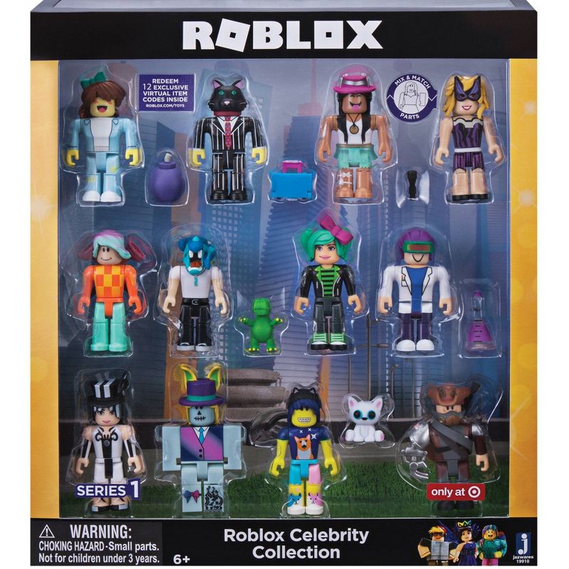 Roblox Celebrity Collection - Series 1 Figure 12pk (Includes 12 Exclusive Virtual Items)