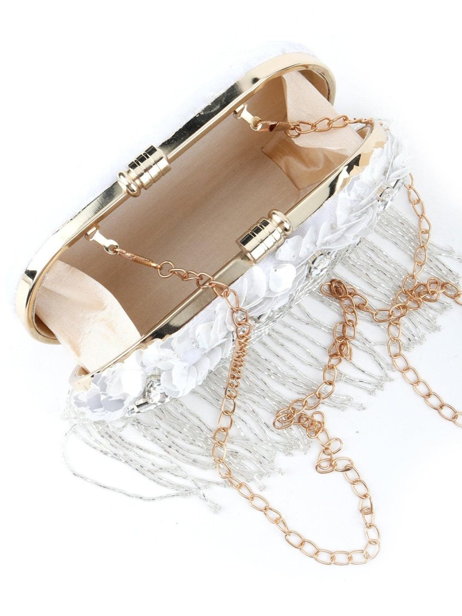 Estee & Lilly Turn Key Closure Clutch - Black