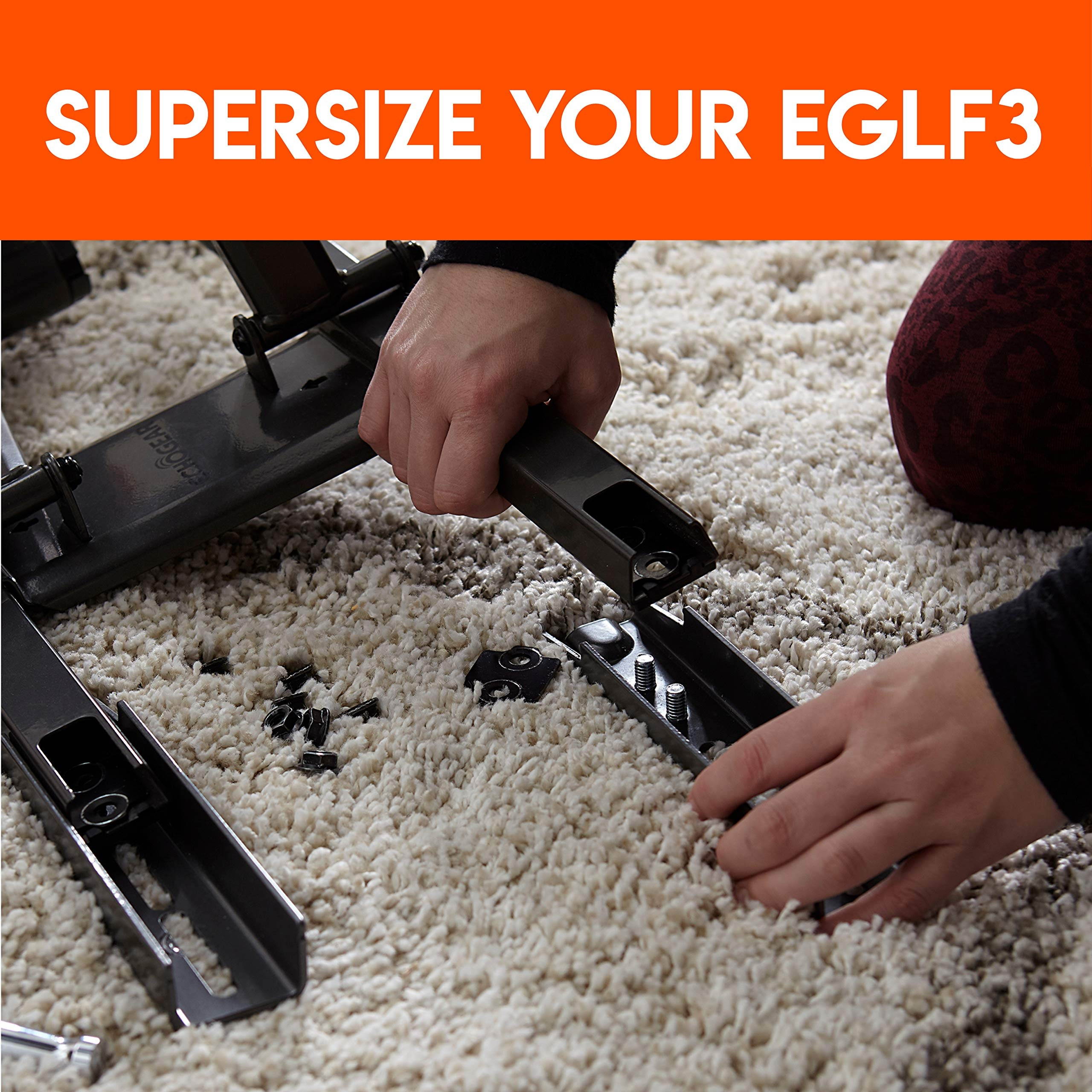 Extension Bracket for Echogear EGLF3 TV Mount - Expands EGLF3s Compatibility to Reach 24" Wood Studs