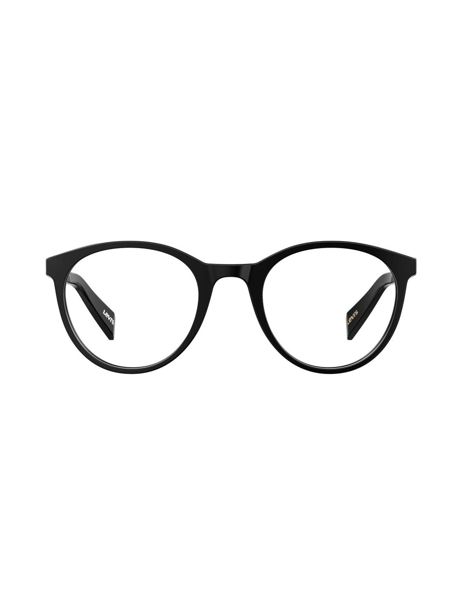 Levi's Black Oval Unisex Eye Frames