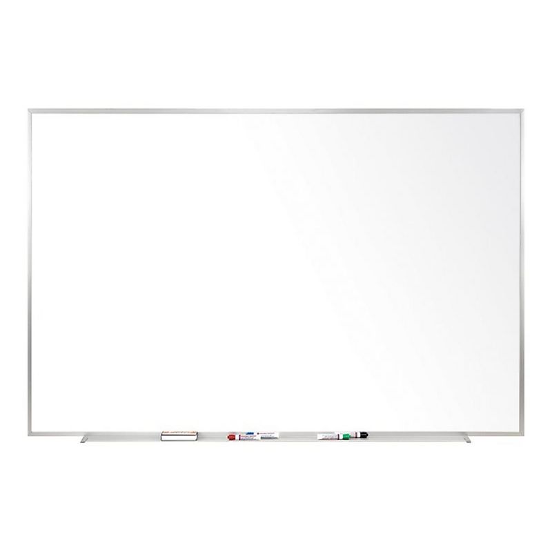 Ghent Non-Magnetic Whiteboard with Aluminum Frame 4'H x 5'W M2454