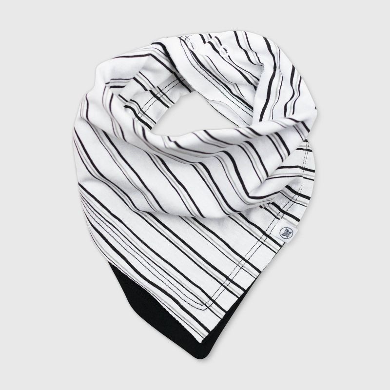 Honest Baby 3pk Organic Cotton Pattern Play Bandana Bib