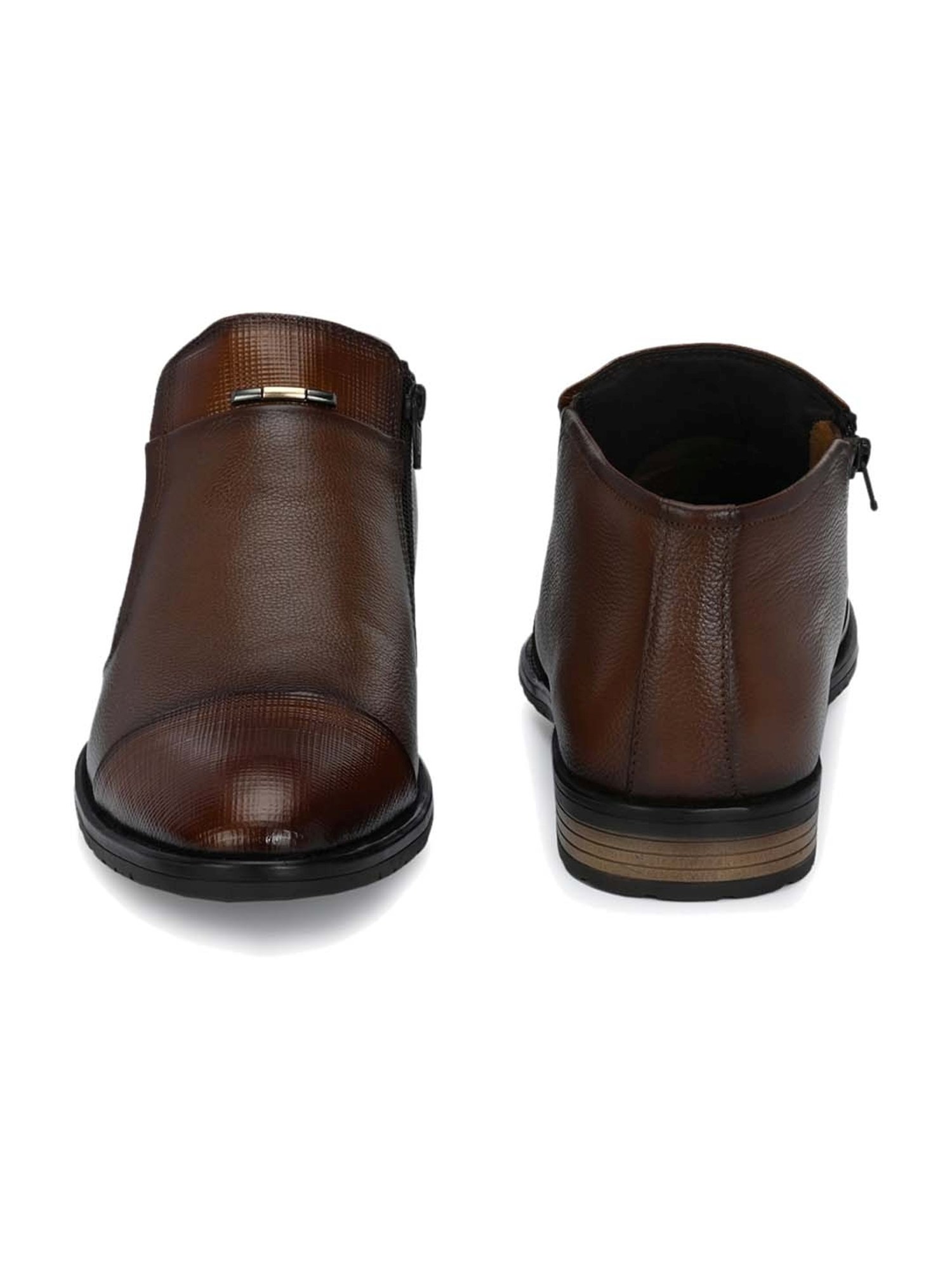 Hitz Men's Tan Casual Boots