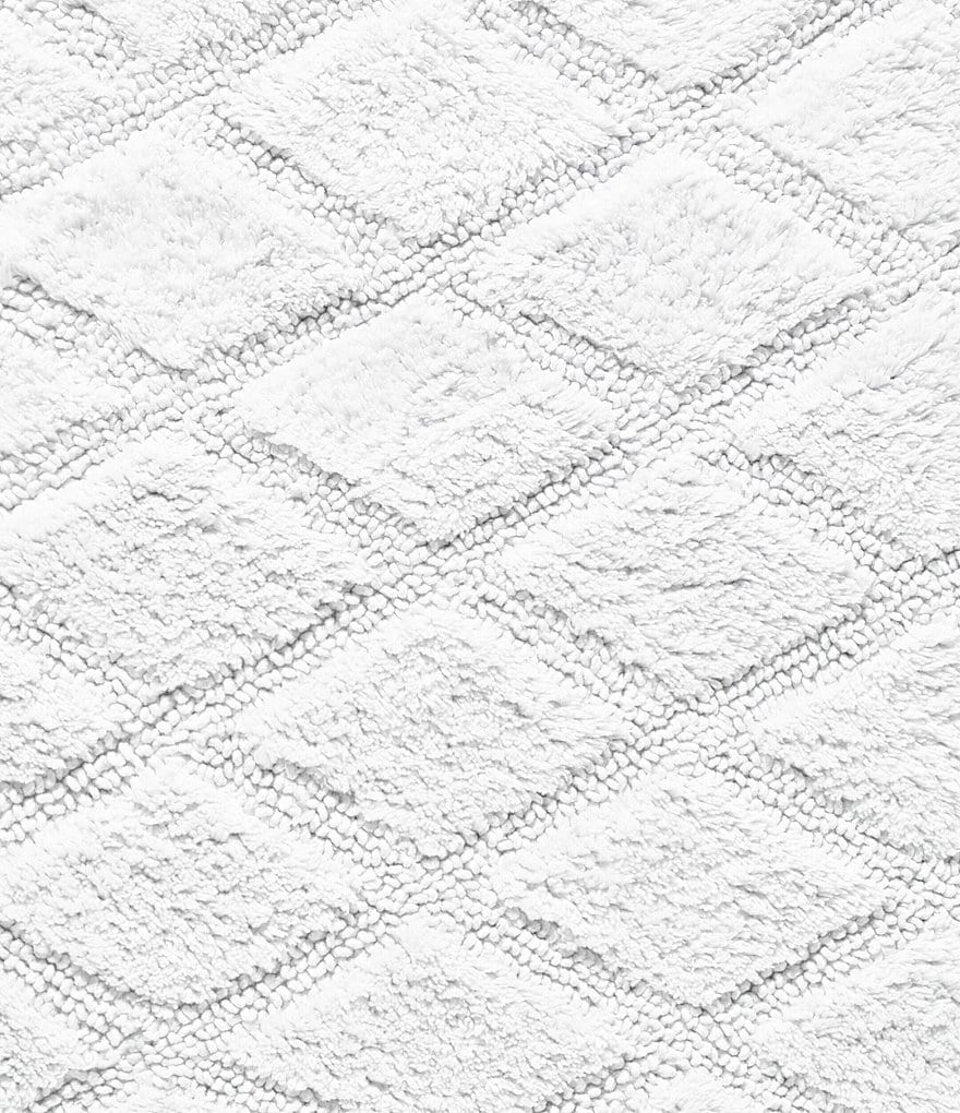 Vera Wang Tufted Diamond Reversible Bath Rug 2-Piece Set