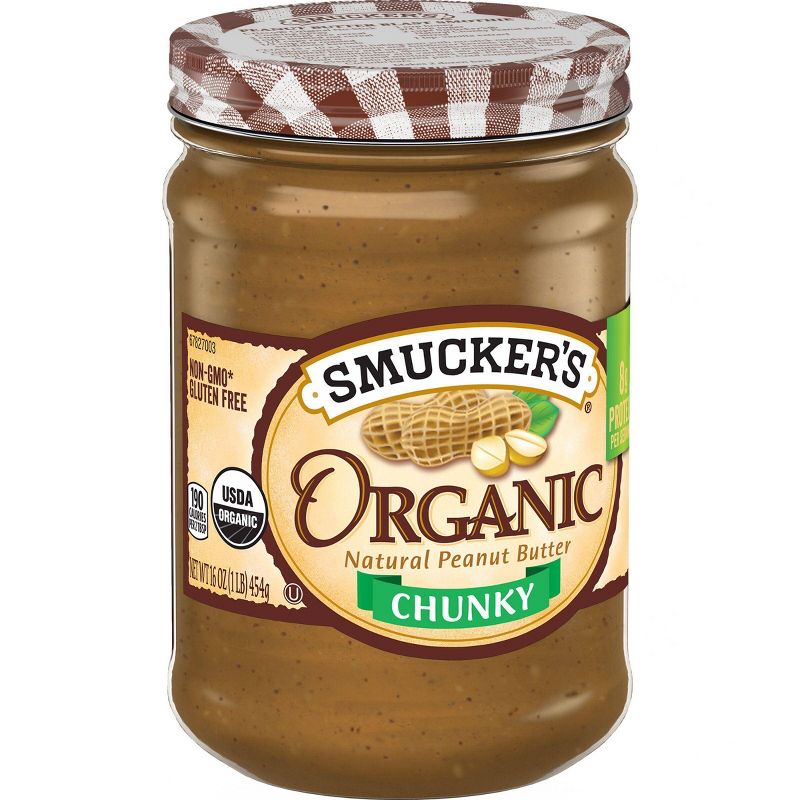 Smucker's Organic Chunky Peanut Butter - 16oz